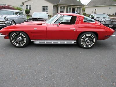 Chevrolet-Corvette-Coupe-1963-Red-Tan-20722-7