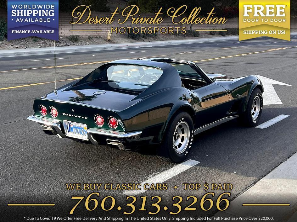 Chevrolet-Corvette-Coupe-1973-Green-Black-94142-6