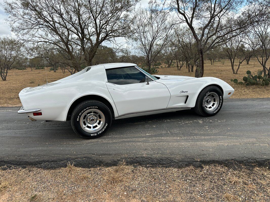 Chevrolet-Corvette-Coupe-1973-White-Dark-Saddle-97715-8