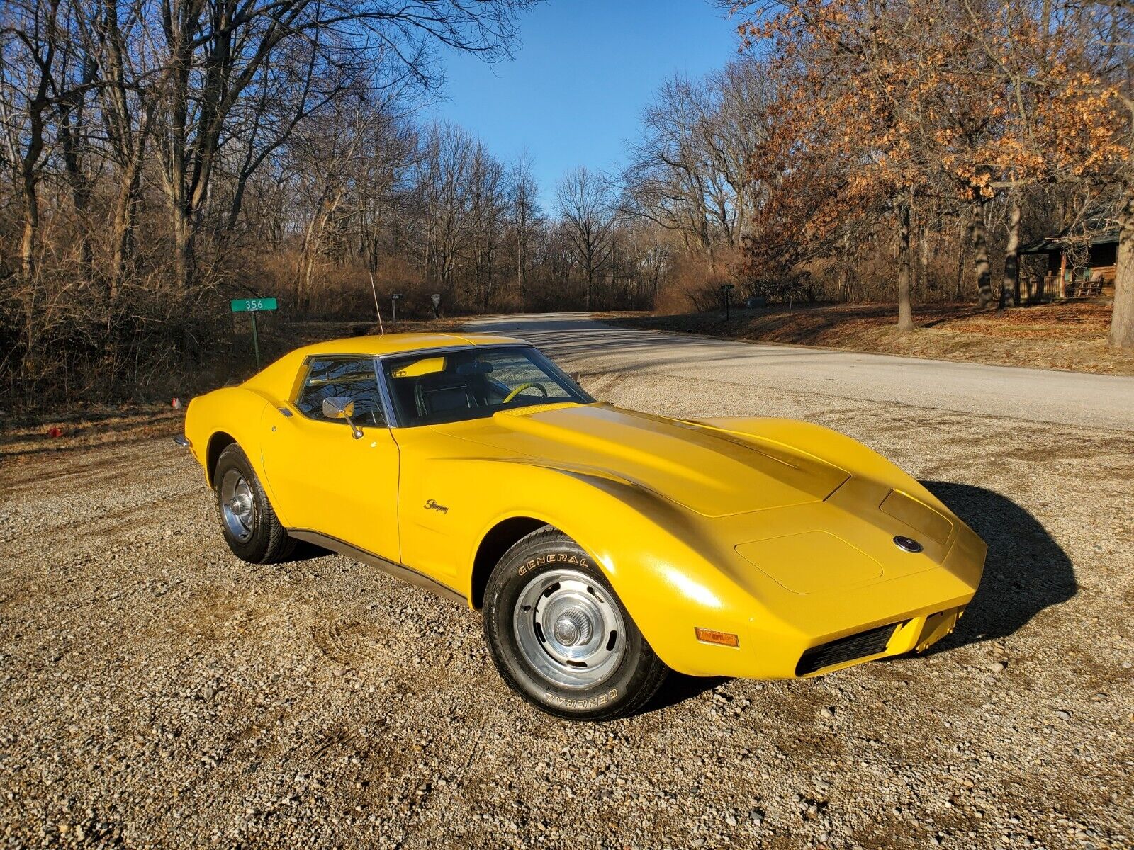 Chevrolet-Corvette-Coupe-1973-Yellow-Black-83686-11