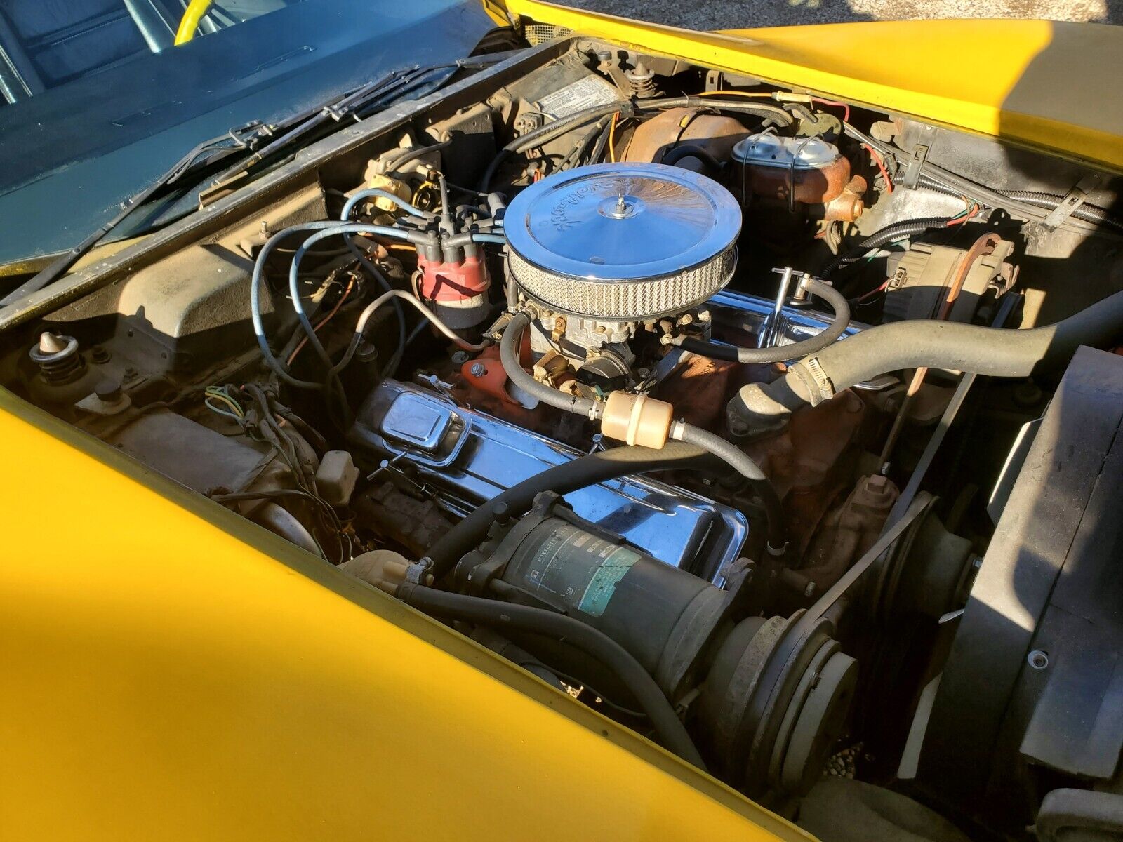 Chevrolet-Corvette-Coupe-1973-Yellow-Black-83686-28