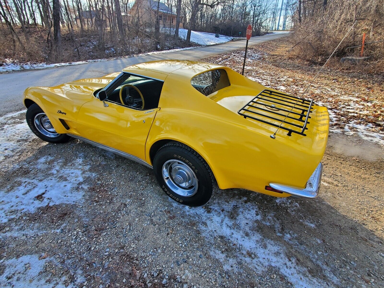 Chevrolet-Corvette-Coupe-1973-Yellow-Black-83686-5