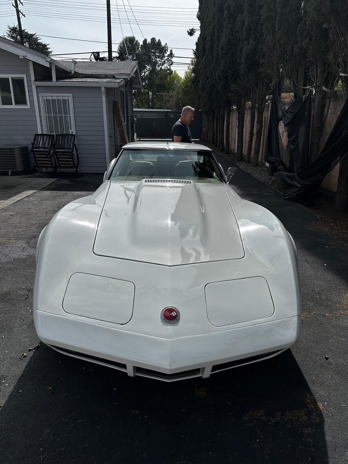 Chevrolet-Corvette-Coupe-1974-White-Tan-161095-1