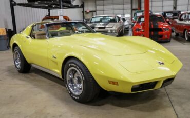 Chevrolet-Corvette-Coupe-1974-Yellow-Tan-113864-11