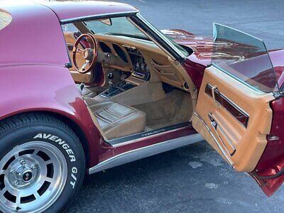 Chevrolet-Corvette-Coupe-1975-Burgundy-Tan-49111-9