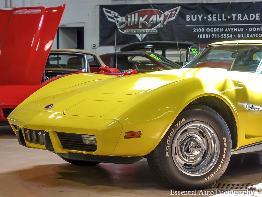 Chevrolet-Corvette-Coupe-1976-Yellow-Black-49130-2