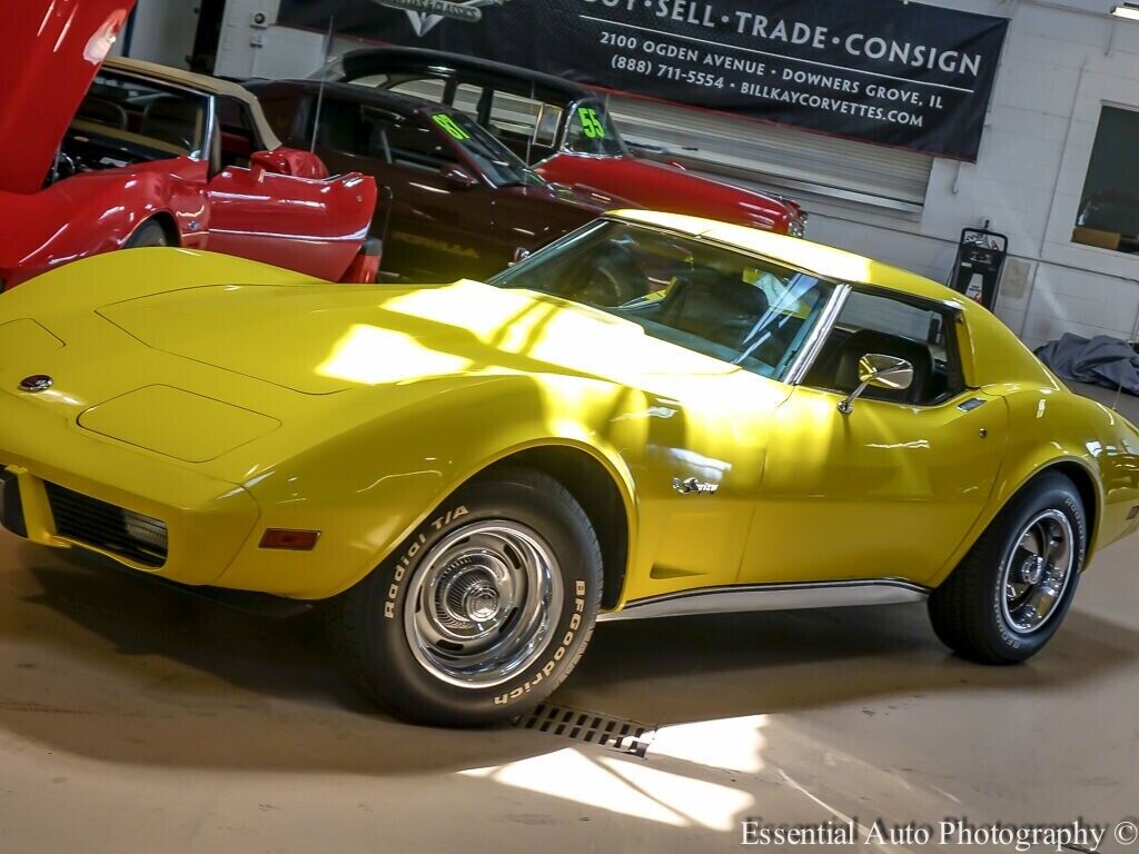 Chevrolet-Corvette-Coupe-1976-Yellow-Black-49130-4