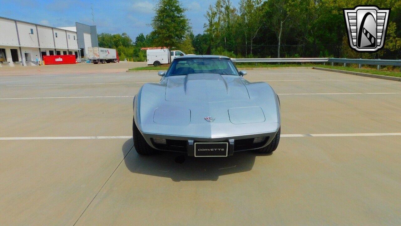 Chevrolet-Corvette-Coupe-1978-Silver-Black-86309-5