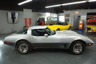 Chevrolet-Corvette-Coupe-1978-Silver-Blue-172530-4