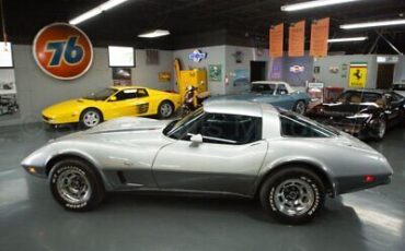 Chevrolet-Corvette-Coupe-1978-Silver-Blue-172530-9