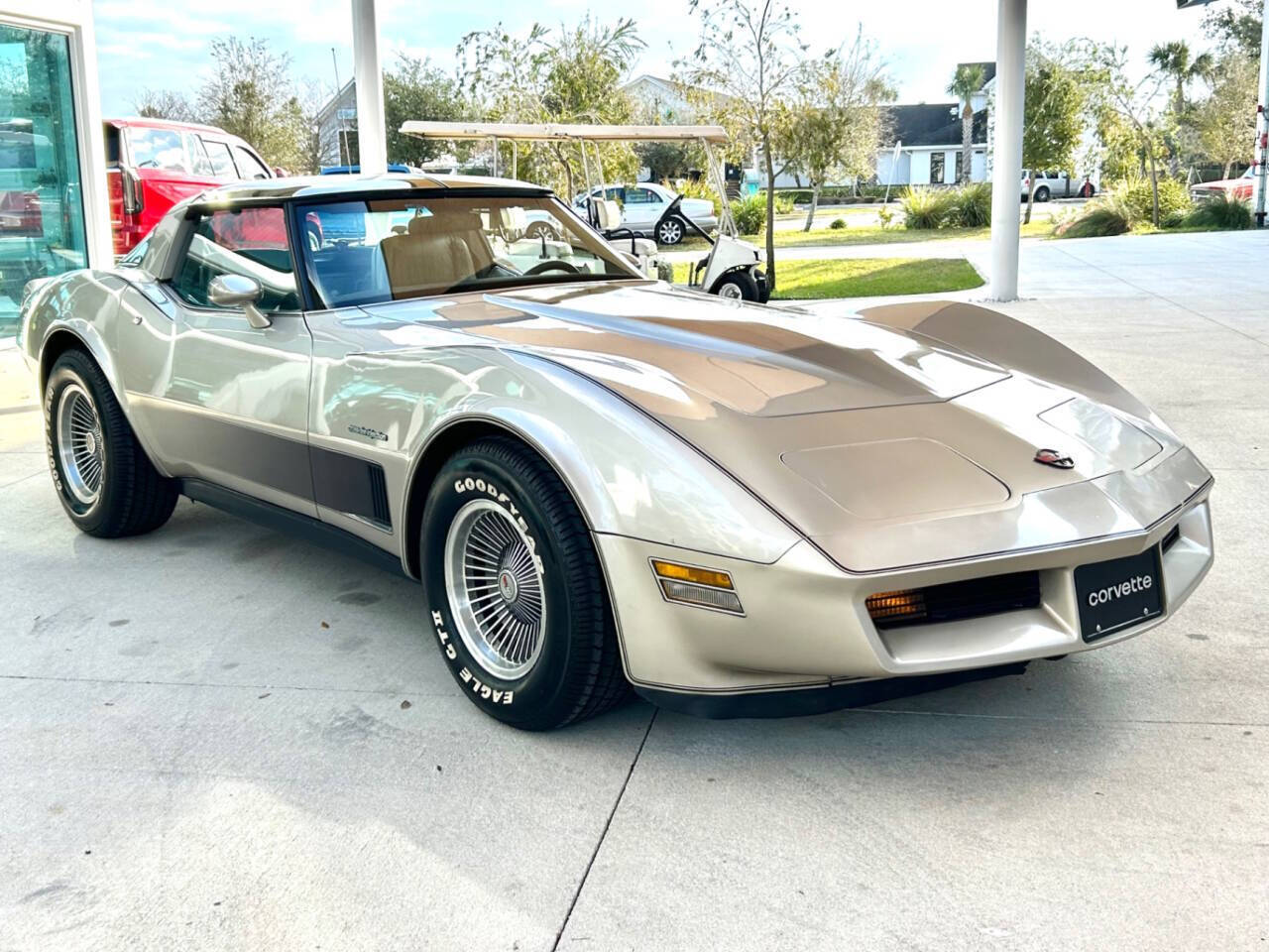 Chevrolet-Corvette-Coupe-1982-Beige-Tan-52030-3