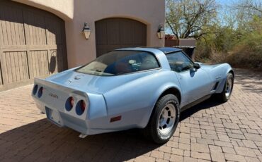 Chevrolet-Corvette-Coupe-1982-Blue-Tan-107021-5