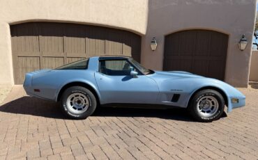 Chevrolet-Corvette-Coupe-1982-Blue-Tan-107021-6