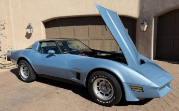 Chevrolet-Corvette-Coupe-1982-Blue-Tan-107021-7