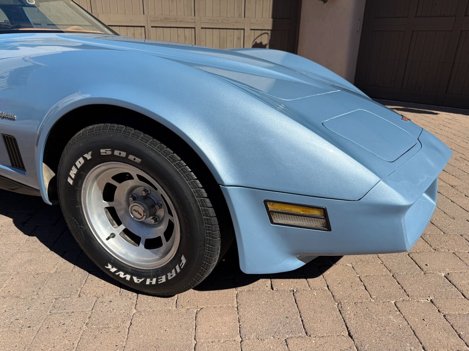 Chevrolet-Corvette-Coupe-1982-Blue-Tan-107021-8