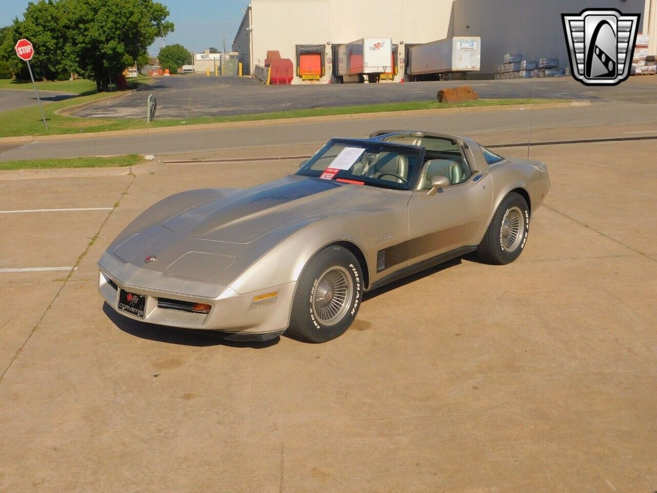 Chevrolet-Corvette-Coupe-1982-Brown-Gold-94868-2