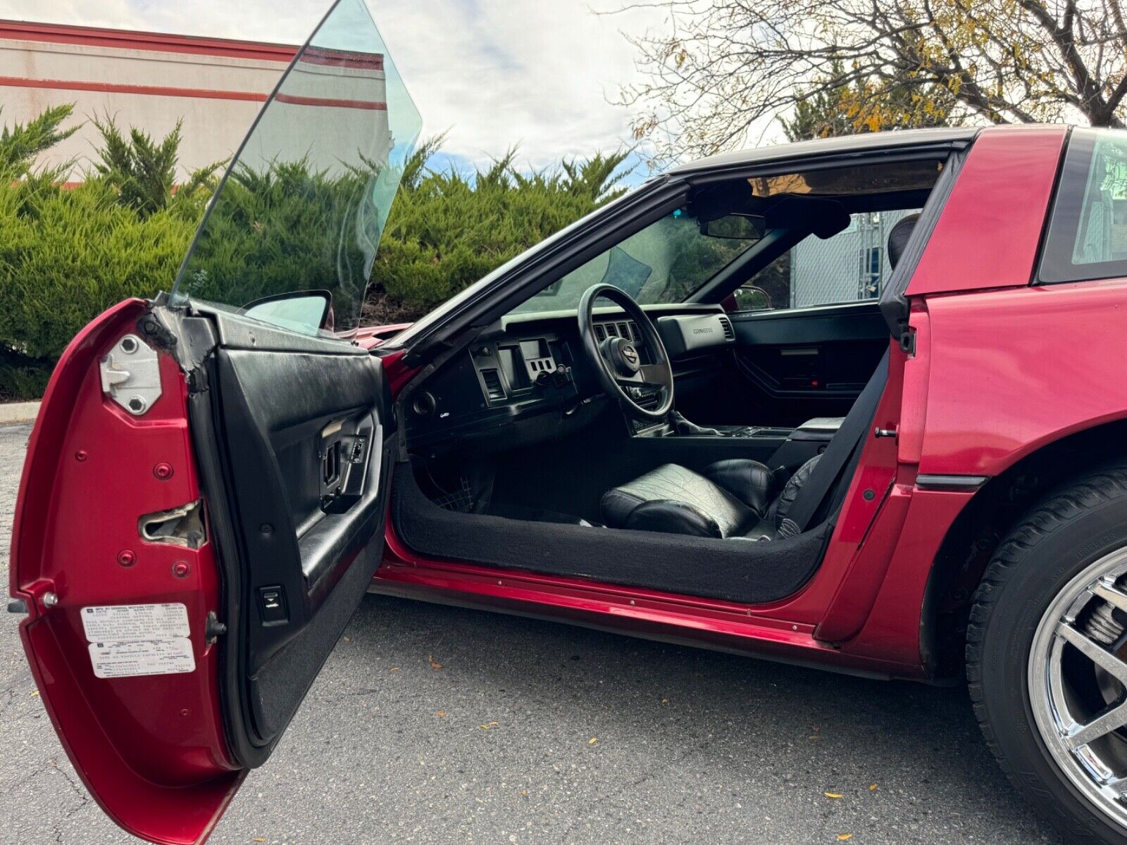 Chevrolet-Corvette-Coupe-1989-Red-Black-88456-15