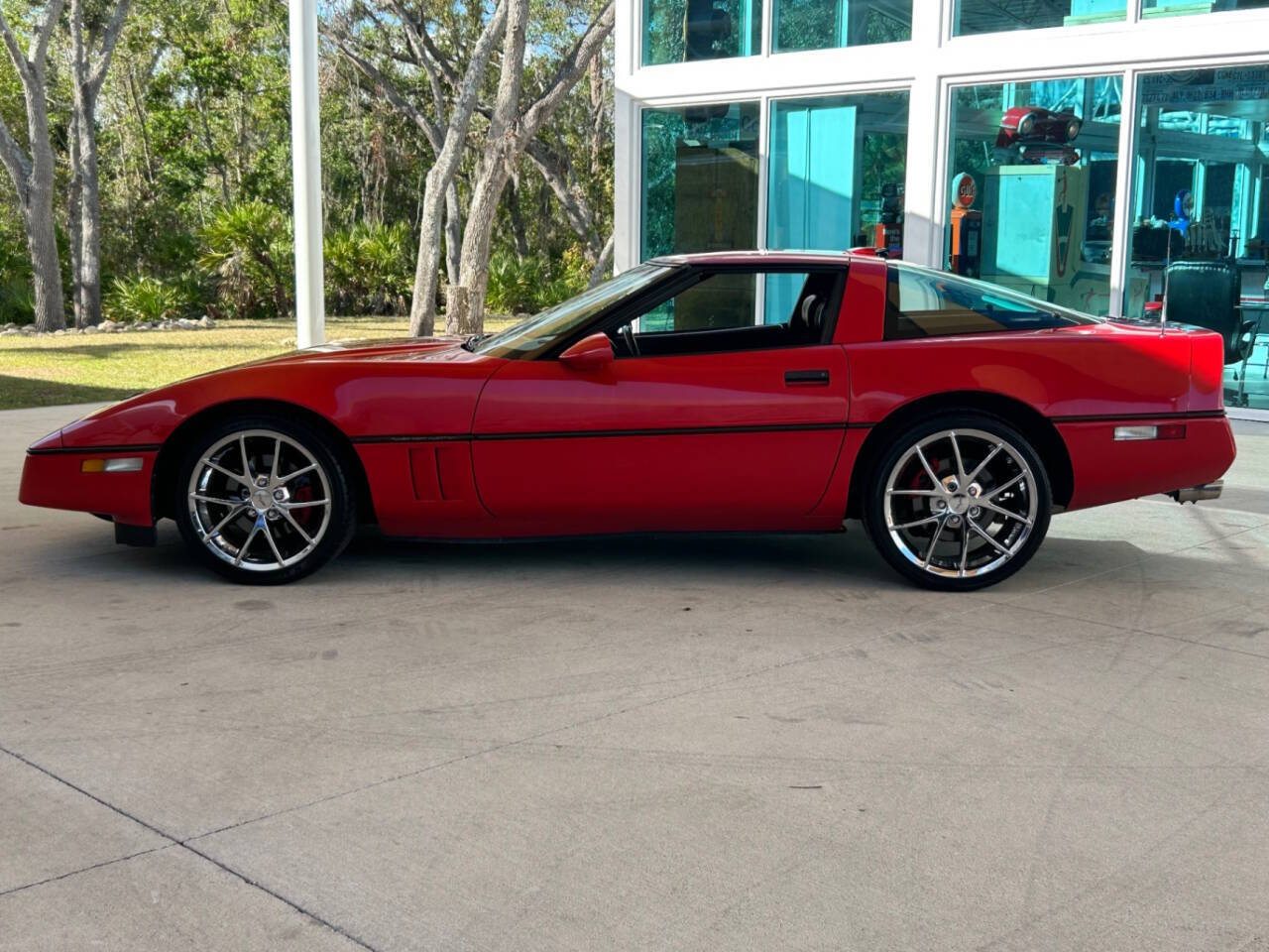 Chevrolet-Corvette-Coupe-1990-Red-Red-74653-10