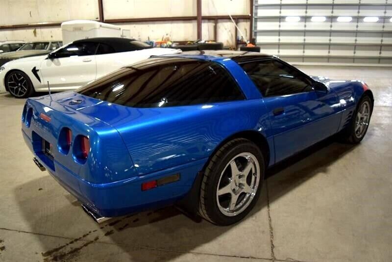 Chevrolet-Corvette-Coupe-1991-Blue-Black-32187-6