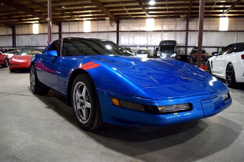 Chevrolet-Corvette-Coupe-1991-Blue-Black-32187-8