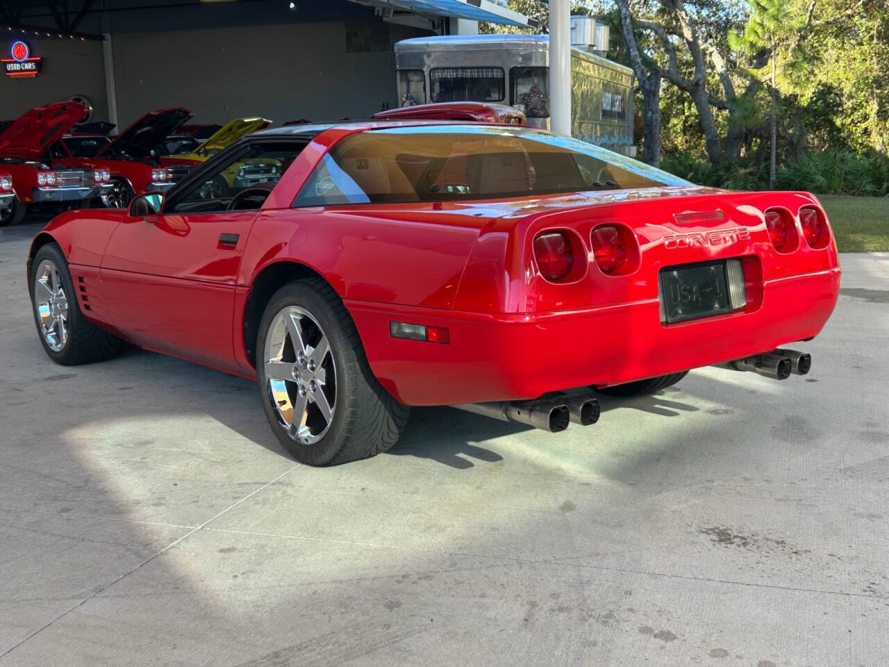 Chevrolet-Corvette-Coupe-1991-Red-Red-72213-10