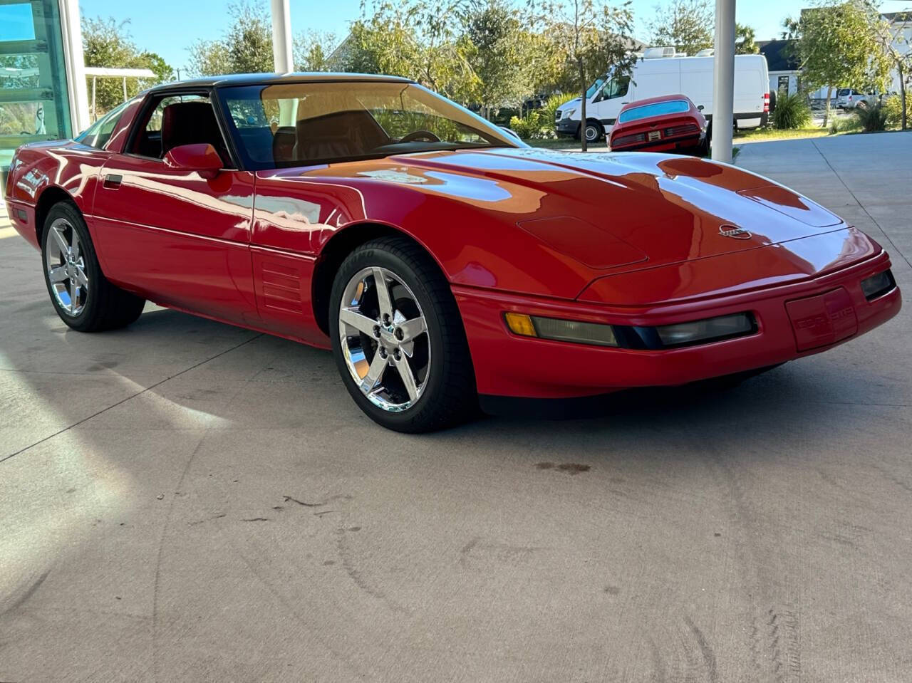 Chevrolet-Corvette-Coupe-1991-Red-Red-72213-3