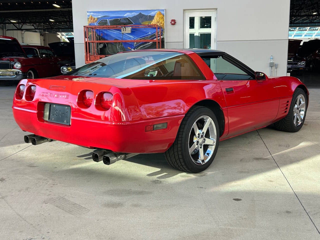 Chevrolet-Corvette-Coupe-1991-Red-Red-72213-5