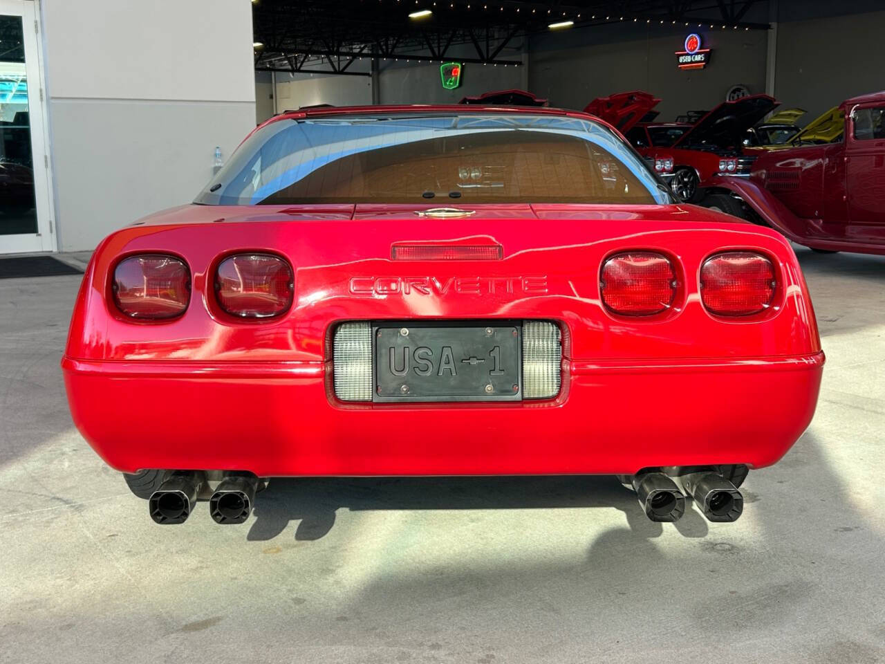 Chevrolet-Corvette-Coupe-1991-Red-Red-72213-6