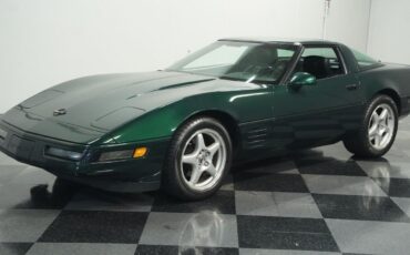 Chevrolet-Corvette-Coupe-1993-Green-Black-52093-6