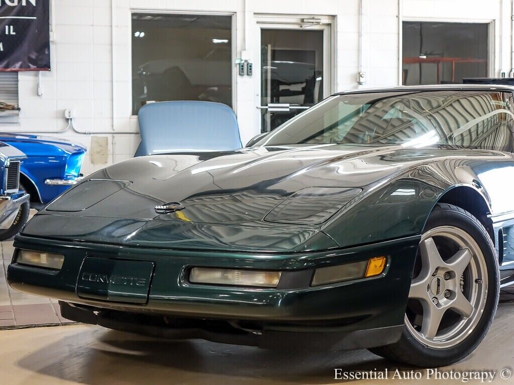 Chevrolet-Corvette-Coupe-1995-Green-Tan-150107-2