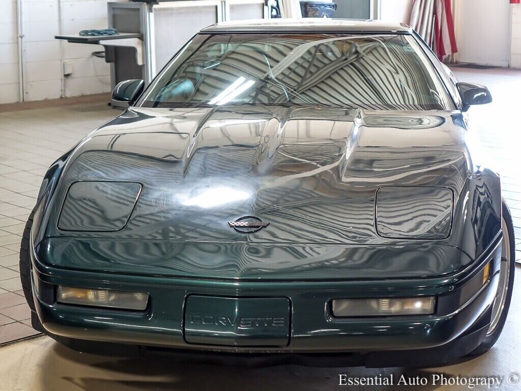 Chevrolet-Corvette-Coupe-1995-Green-Tan-150107-5