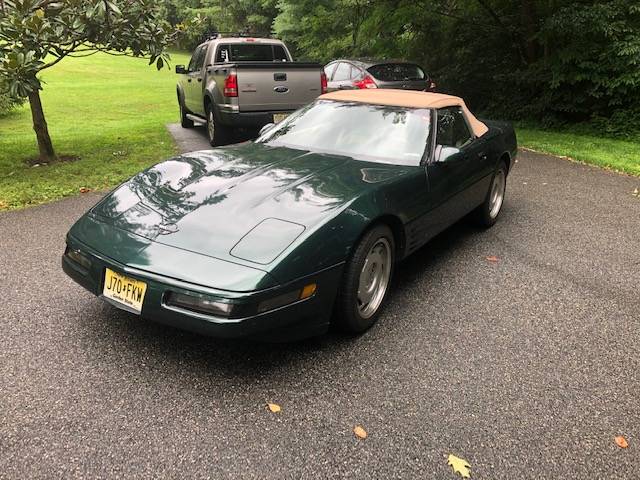 Chevrolet-Corvette-convertible-1992-green-70611-2