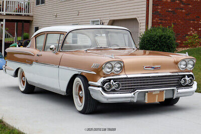 Chevrolet-Del-Ray-Coupe-1958-Black-Tan-60272-11