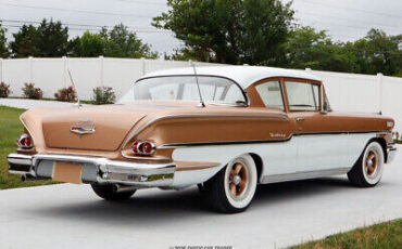 Chevrolet-Del-Ray-Coupe-1958-Black-Tan-60272-7