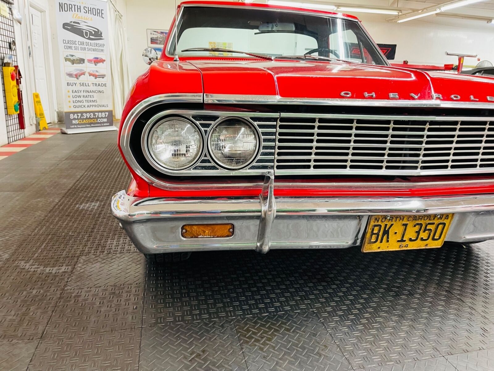 Chevrolet-El-Camino-1964-Red-Black-64485-14