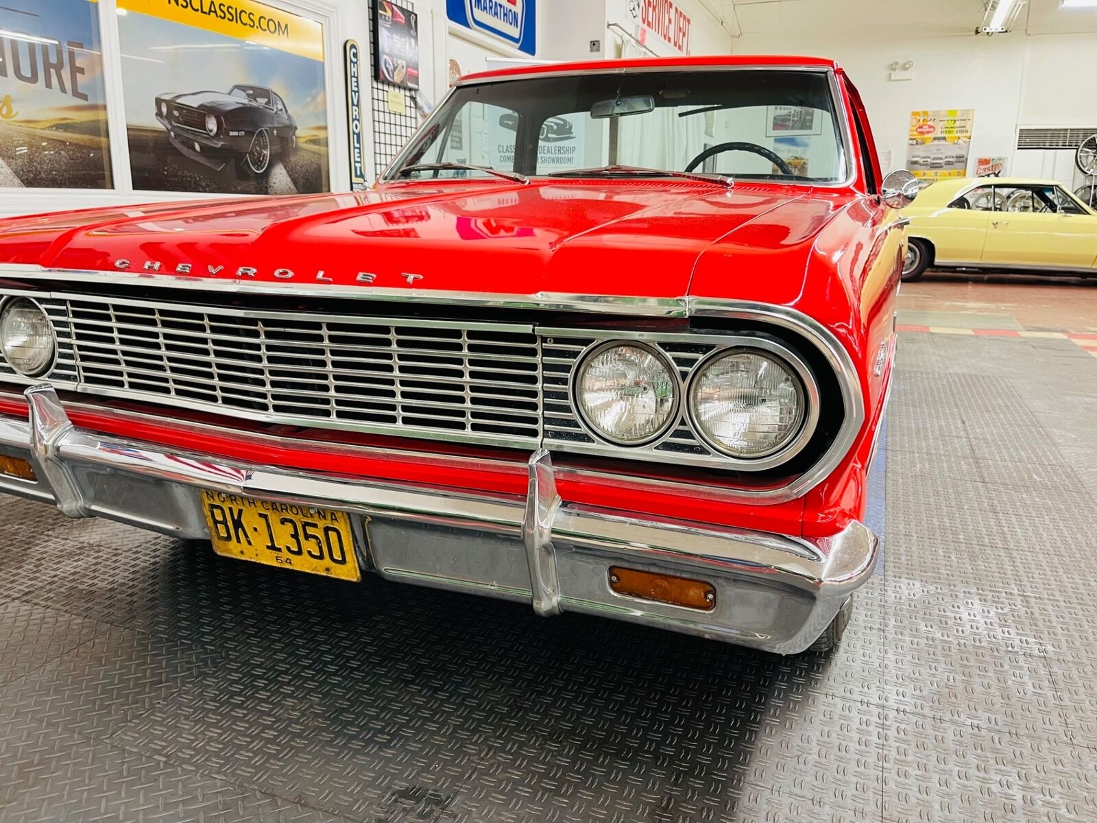 Chevrolet-El-Camino-1964-Red-Black-64485-15