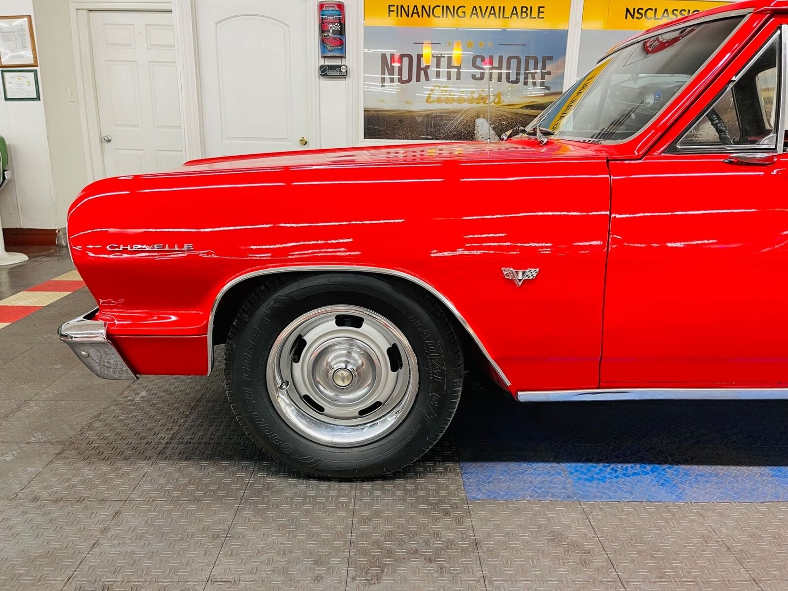 Chevrolet-El-Camino-1964-Red-Black-64485-16