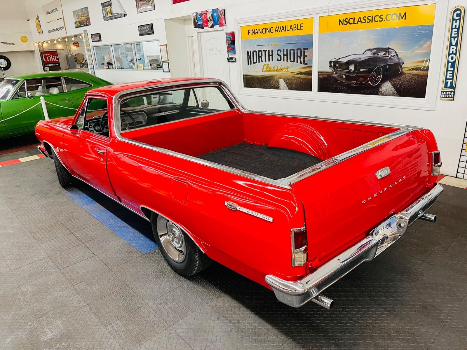 Chevrolet-El-Camino-1964-Red-Black-64485-2