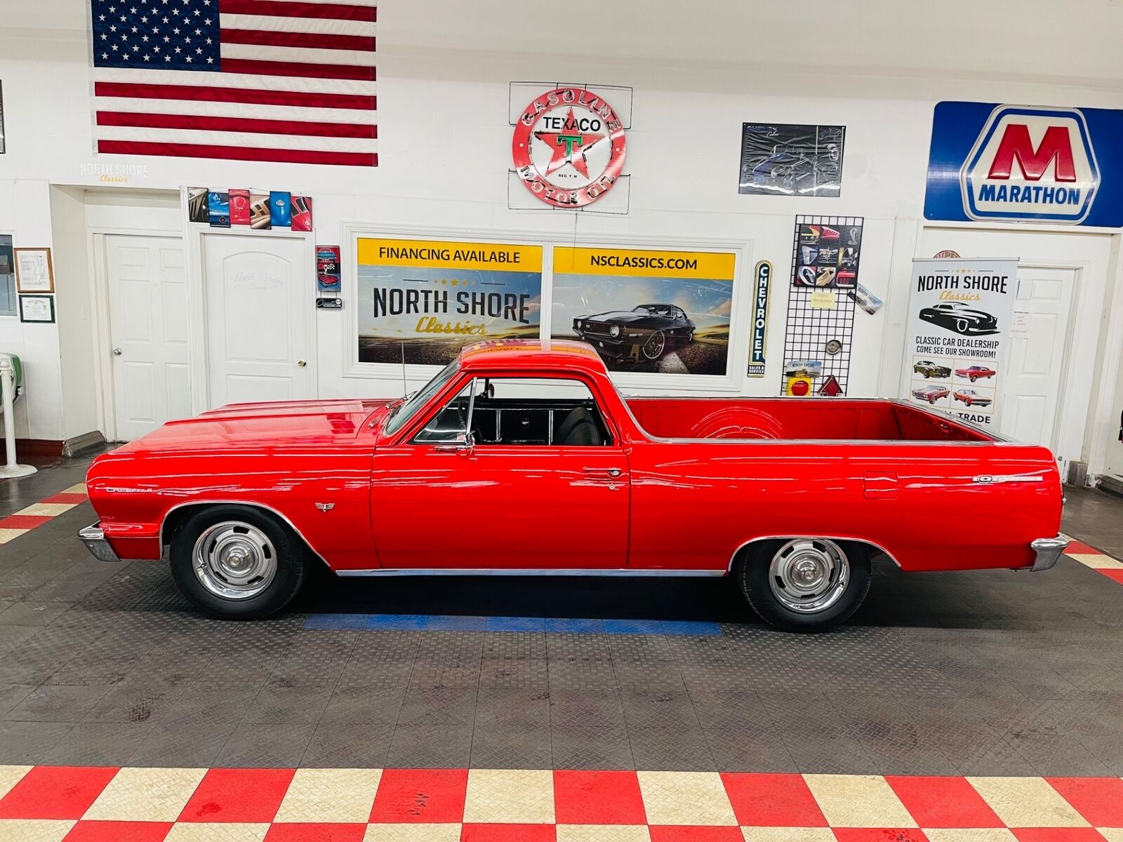 Chevrolet-El-Camino-1964-Red-Black-64485-3