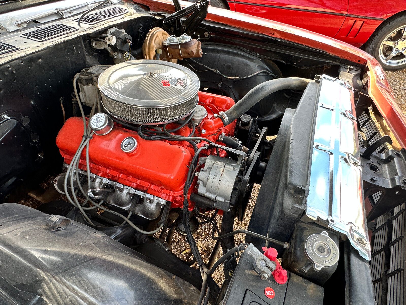 Chevrolet-El-Camino-1969-Burgundy-Black-133576-19