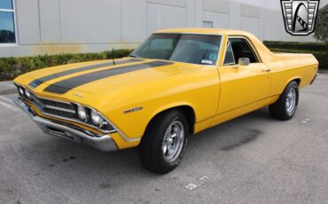 Chevrolet-El-Camino-1969-Yellow-Black-128542-3