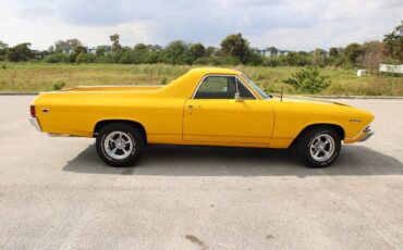 Chevrolet-El-Camino-1969-Yellow-Black-128542-8