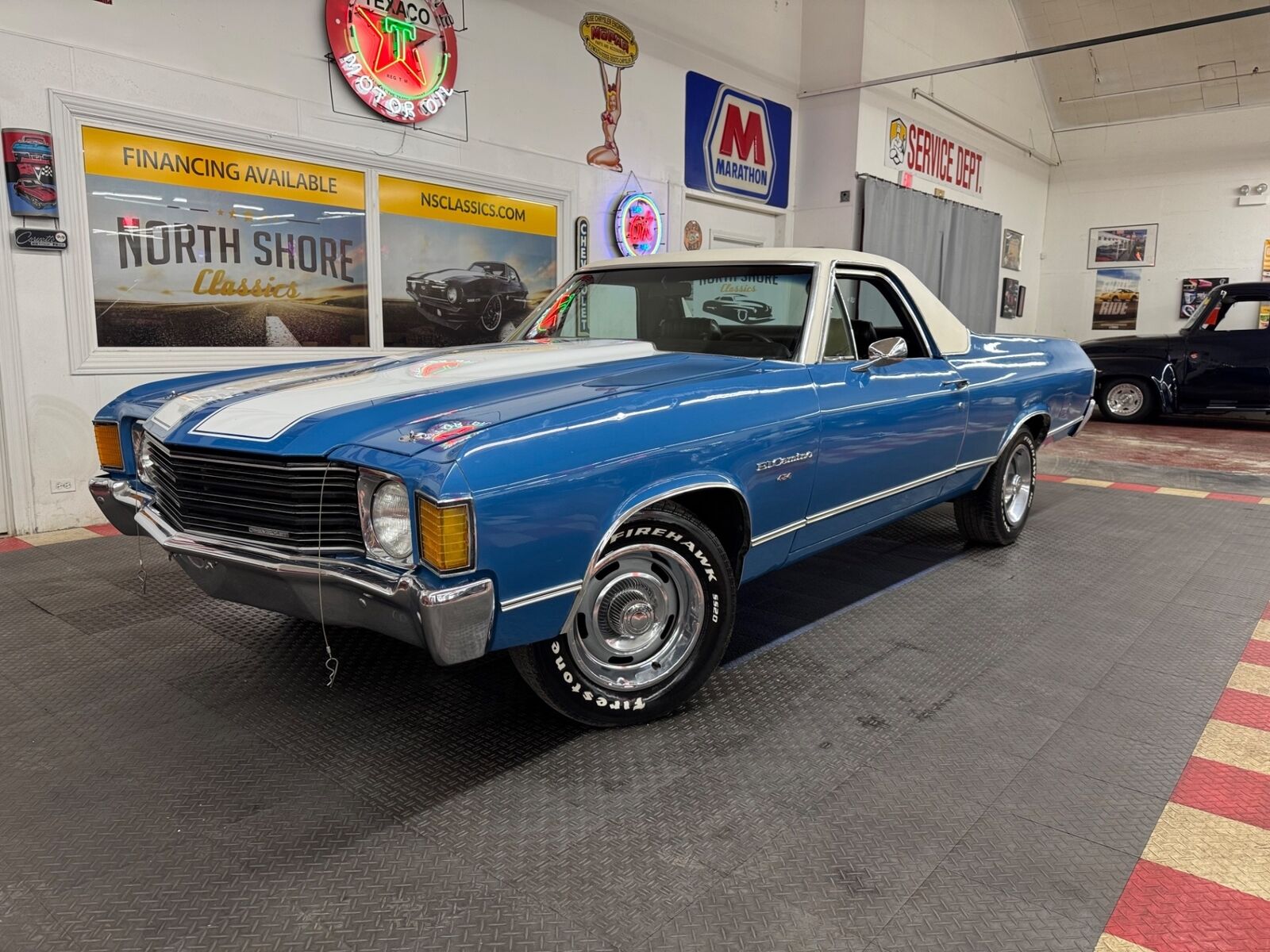 Chevrolet-El-Camino-1972-Blue-Black-119111-1