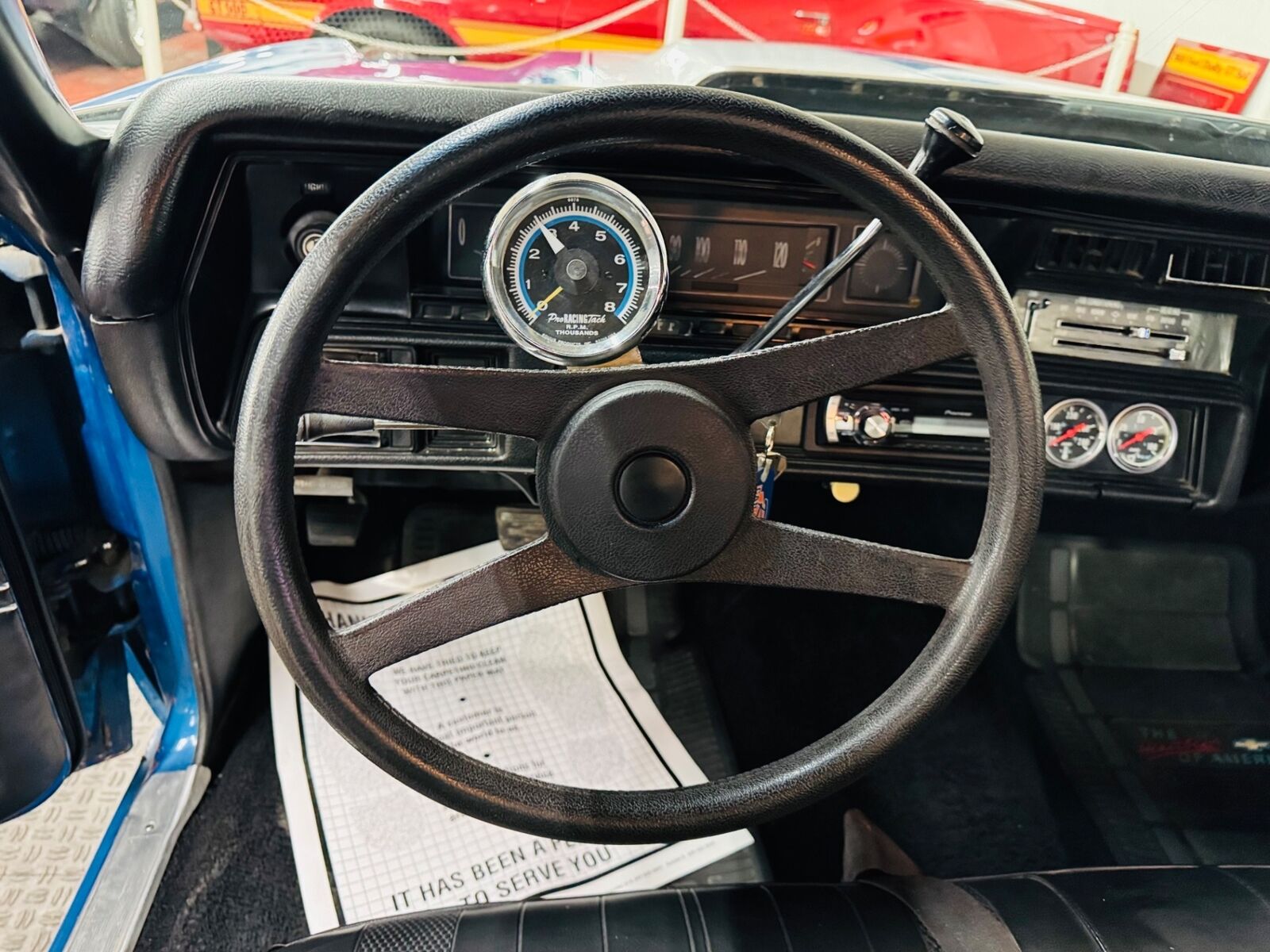 Chevrolet-El-Camino-1972-Blue-Black-119111-31