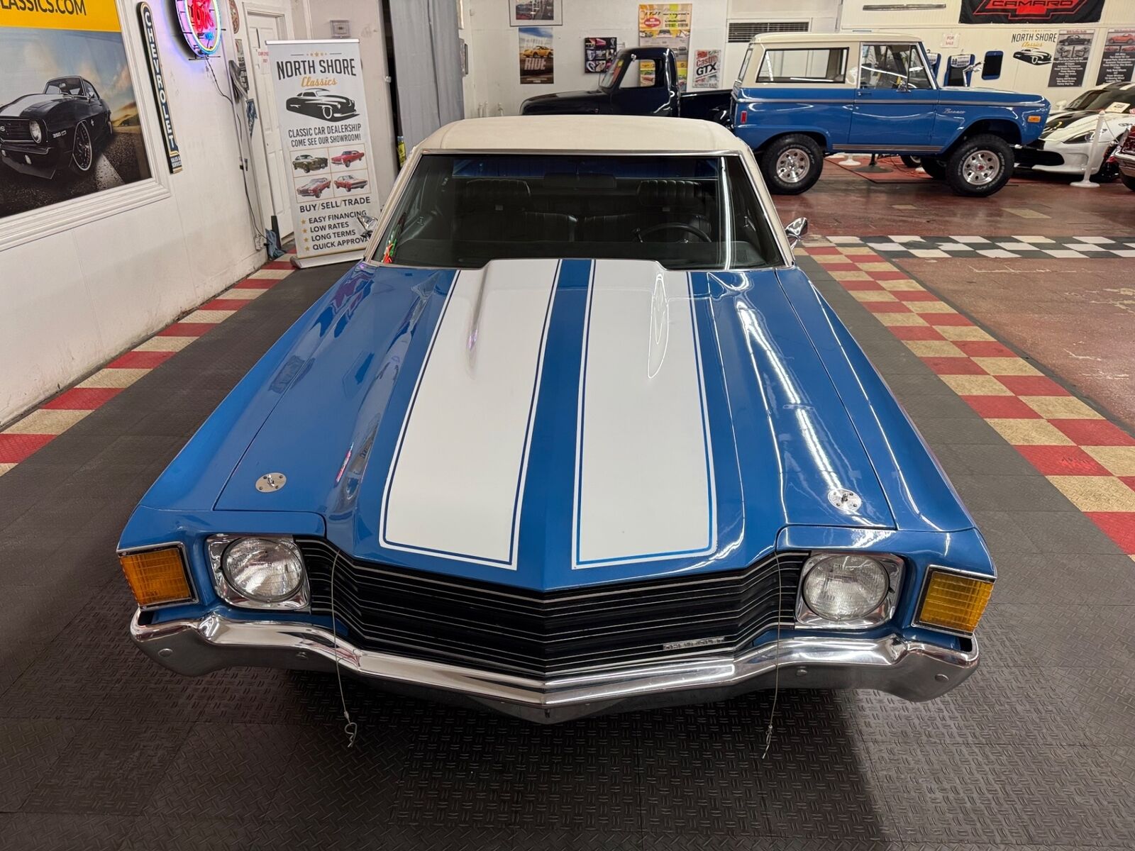 Chevrolet-El-Camino-1972-Blue-Black-119111-4