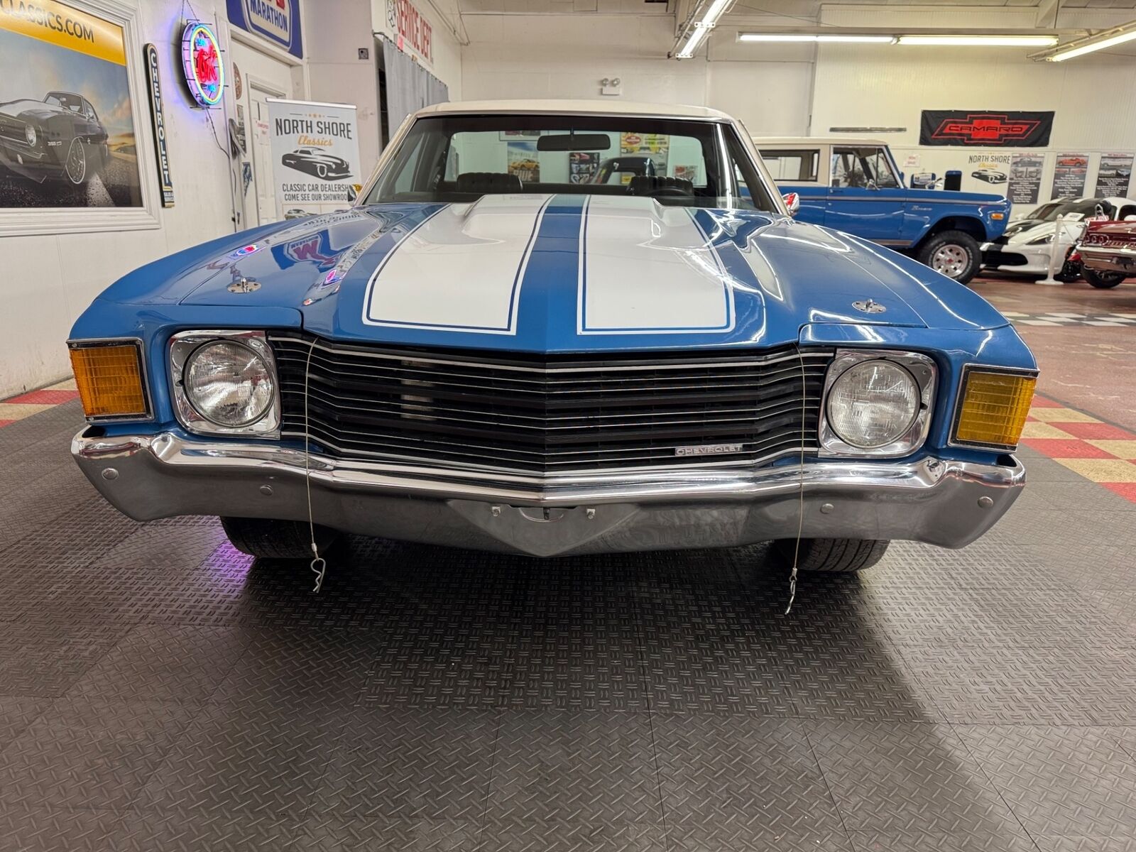 Chevrolet-El-Camino-1972-Blue-Black-119111-6