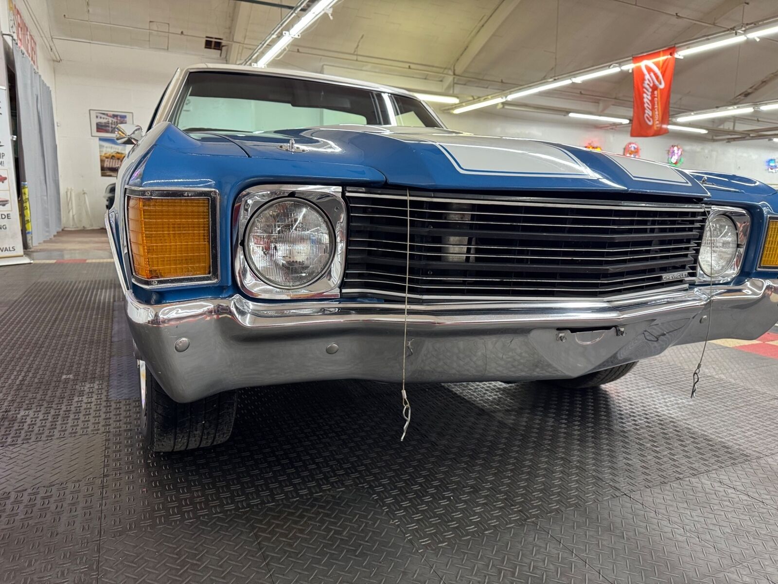 Chevrolet-El-Camino-1972-Blue-Black-119111-7