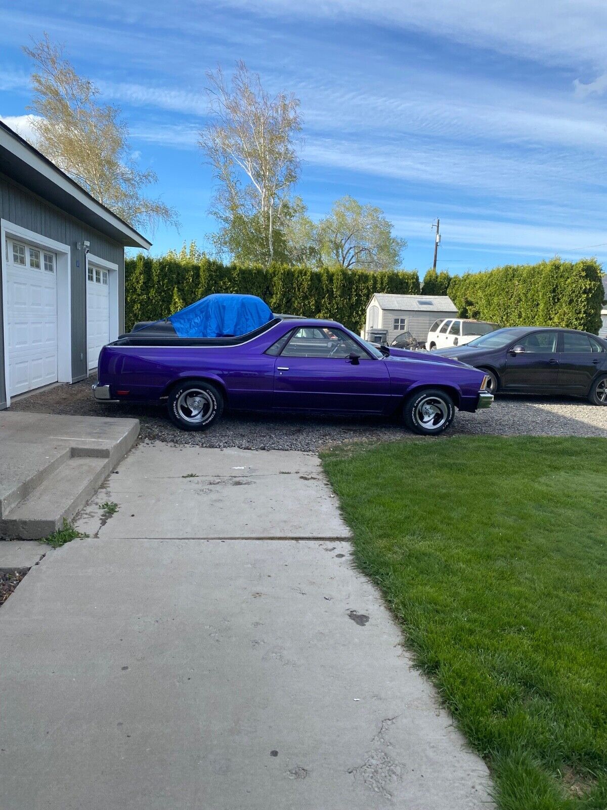 Chevrolet-El-Camino-1978-Purple-Black-96561-22