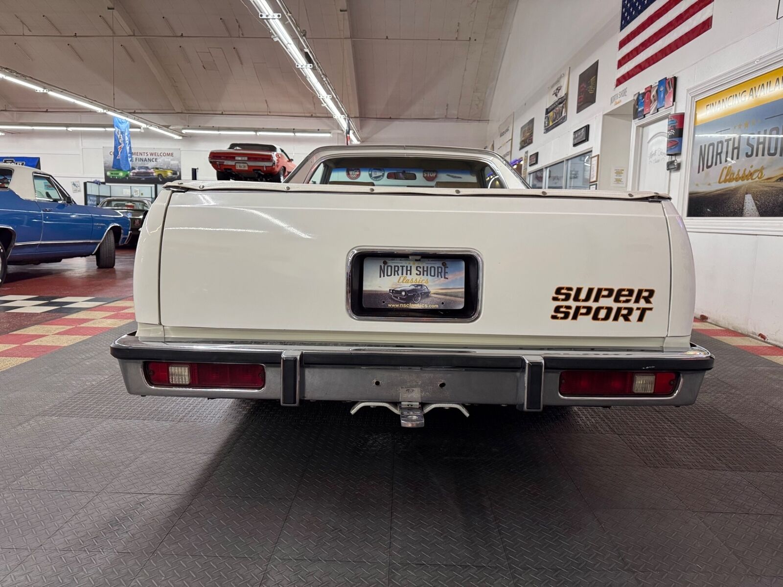 Chevrolet-El-Camino-1978-White-Tan-90167-13