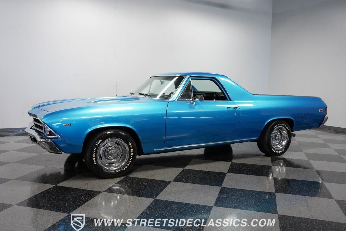 Chevrolet-El-Camino-Coupe-1969-Azure-Turquoise-Black-64329-6